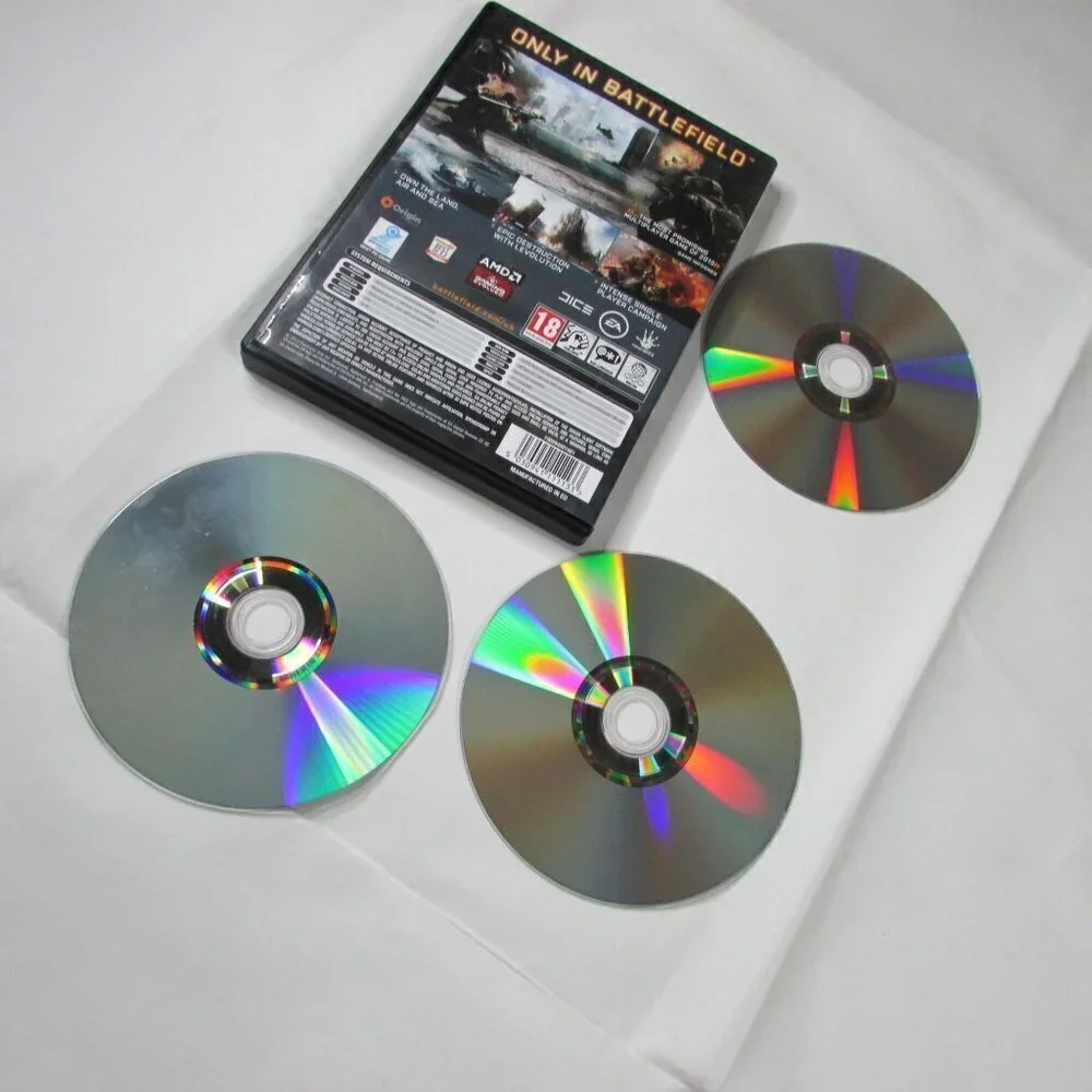 Battlefield 4 PC DVD Rom 3 Disc EA